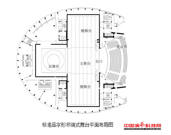 劇場建設的舞臺燈光要素效果圖