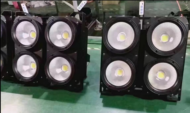 舞臺燈光 LED 四眼觀眾燈COB面光燈適用于哪些場所？效果圖