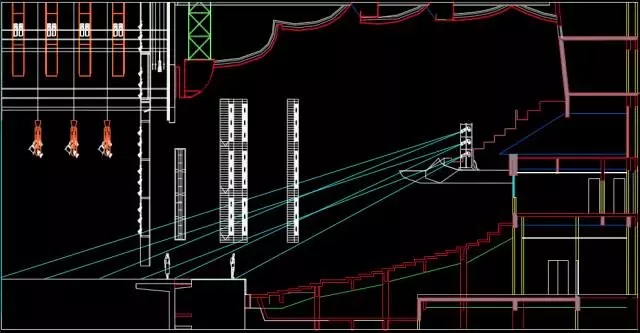 舞臺燈光精準定位設計與分析效果圖